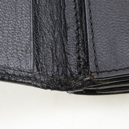 CHANEL Bifold Wallet A13456 Calfskin black W Hook Wallet  COCO Mark