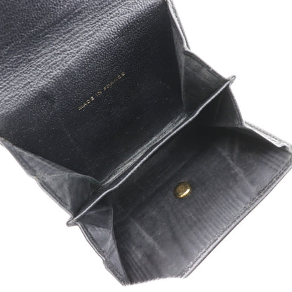 CHANEL Bifold Wallet A13456 Calfskin black W Hook Wallet  COCO Mark