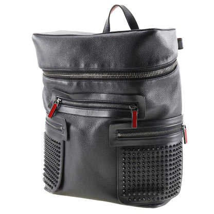 Christian Louboutin Backpack 1165002 Calfskin black Apolbi Spike studs mens Used Authentic