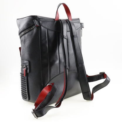 Christian Louboutin Backpack 1165002 Calfskin black Apolbi Spike studs mens Used Authentic