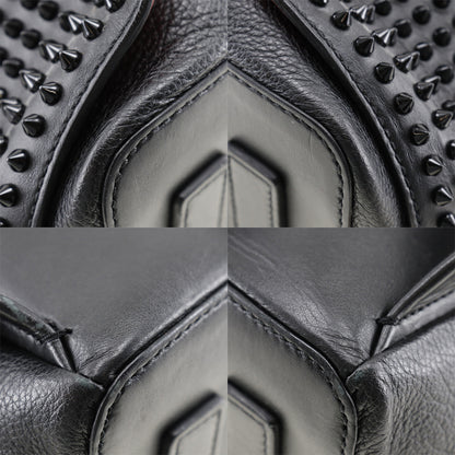 Christian Louboutin Backpack 1165002 Calfskin black Apolbi Spike studs mens Used Authentic