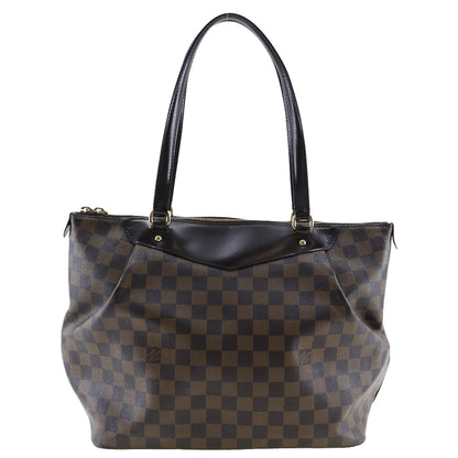 LOUIS VUITTON Shoulder Bag N41103  Damier canvas Brown Westminster GM Women Used Authentic