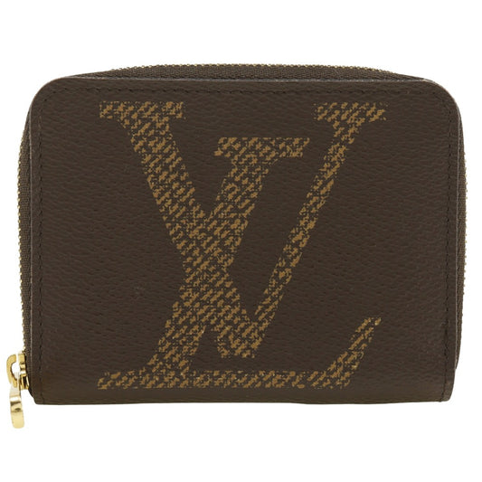 LOUIS VUITTON Coin case M69354 Monogram giant canvas Brown Zip around purse