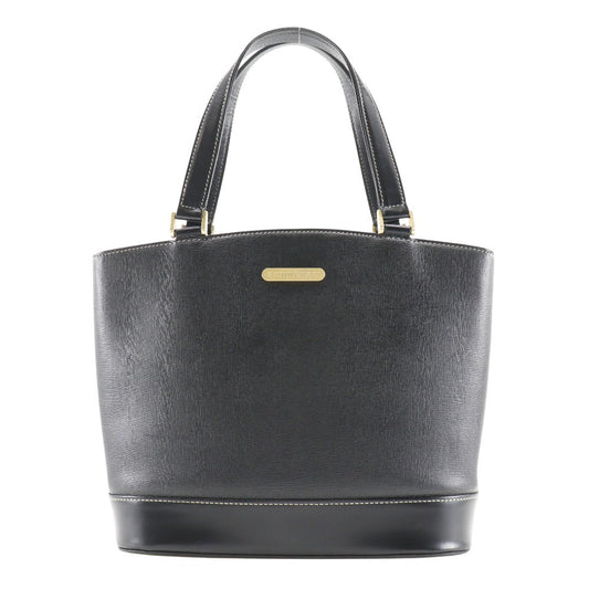 BURBERRY Handbag Calfskin black shadow horse With logo