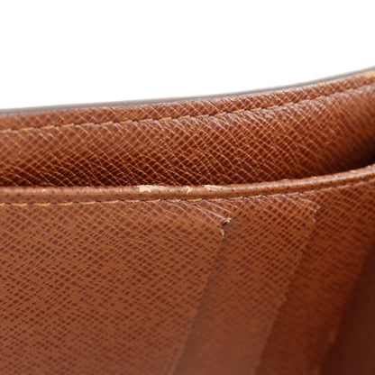 LOUIS VUITTON Bifold Wallet M61667 Monogram canvas Brown Compact zip