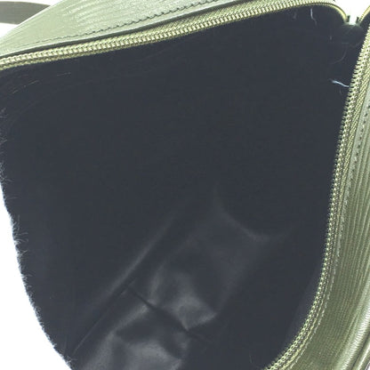 FENDI Shoulder Bag PVC / Leather Khaki x Brown type Zucchino ZuccaPattern logoPattern pochette Vintage old