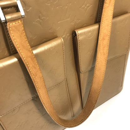 LOUIS VUITTON Tote Bag M55107 Monogram mat leather beige Monogram mat Willwood