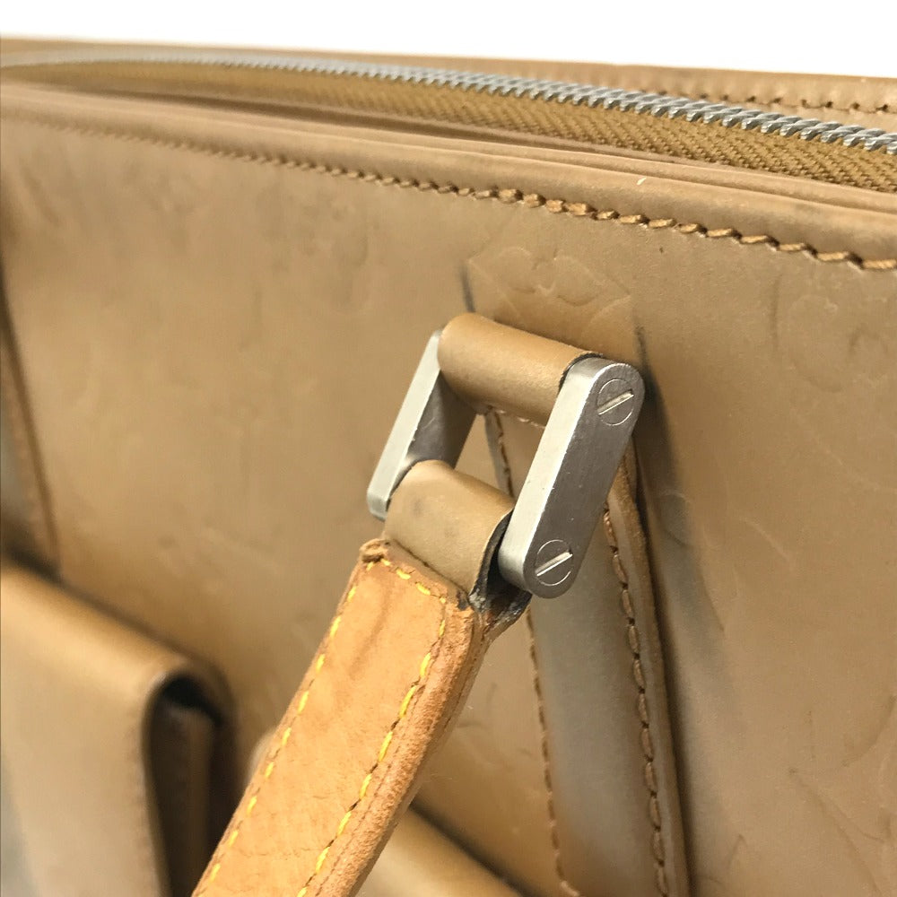 LOUIS VUITTON Tote Bag M55107 Monogram mat leather beige Monogram mat Willwood