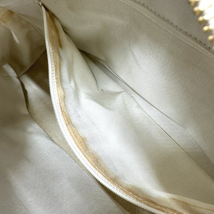 CHANEL Handbag Caviar skin white CC COCO Mark Boston Duffel bag Women Used Authentic
