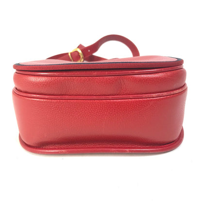 GUCCI Shoulder Bag 007.261.0107 leather Red Old Gucci Interlocking G