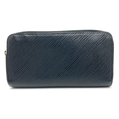 LOUIS VUITTON Long Wallet Purse M64838 Epi Leather black Epi Zippy wallet
