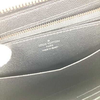 LOUIS VUITTON Long Wallet Purse M61698 Monogram Eclipse Canvas black Monogram Eclipse Zippy XL mens Used Authentic