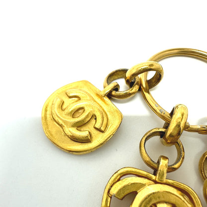CHANEL charm Gold Plated gold COCO Mark vintage