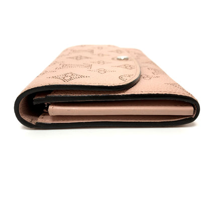 LOUIS VUITTON Long Wallet Purse M60145 Monogram Mahina pink Monogram Mahina Portefeuille Iris