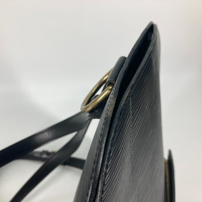 LOUIS VUITTON Backpack M52292 Epi Leather black Epi Coblanc