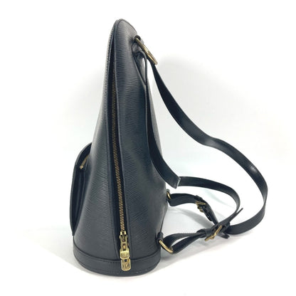 LOUIS VUITTON Backpack M52292 Epi Leather black Epi Coblanc