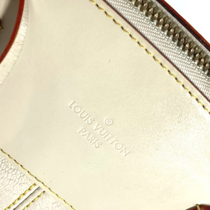 LOUIS VUITTON Handbag M91874 Suhari leather white Suhari LockitMM Women Used Authentic