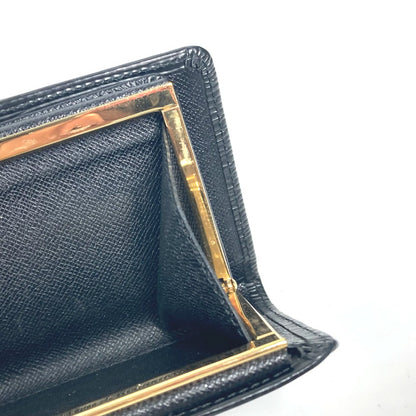 LOUIS VUITTON Long Wallet Purse M63252 Epi Leather black Epi Continental Vienova