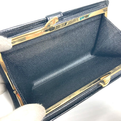 LOUIS VUITTON Long Wallet Purse M63252 Epi Leather black Epi Continental Vienova