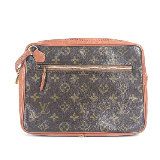 LOUIS VUITTON business bag Monogram canvas Brown Monogram Pochette sports