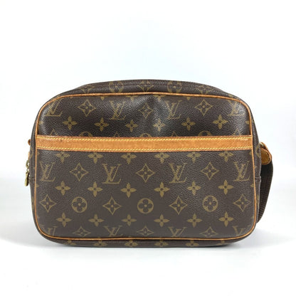 LOUIS VUITTON Shoulder Bag M45254 Monogram canvas Brown Monogram Reporter PM Reporter PM