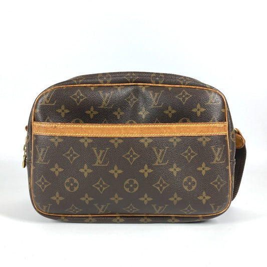 LOUIS VUITTON Shoulder Bag M45254 Monogram canvas Brown Monogram Reporter PM Reporter PM