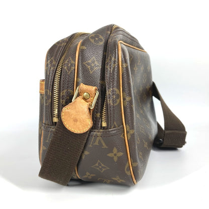 LOUIS VUITTON Shoulder Bag M45254 Monogram canvas Brown Monogram Reporter PM Reporter PM