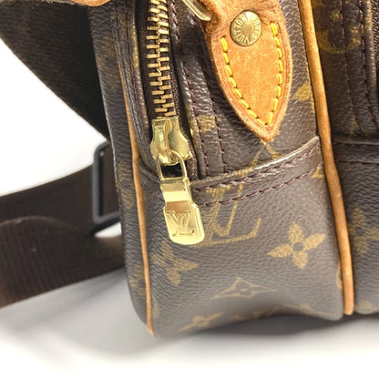 LOUIS VUITTON Shoulder Bag M45254 Monogram canvas Brown Monogram Reporter PM Reporter PM