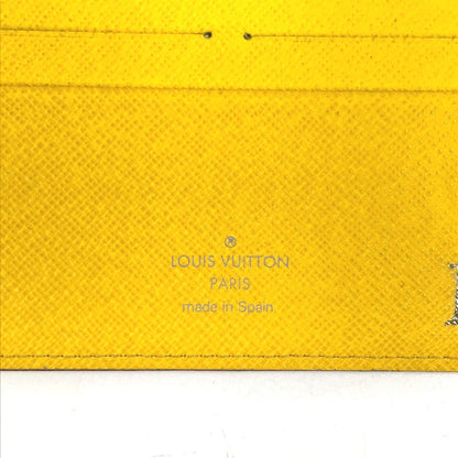 LOUIS VUITTON Long Wallet Purse M93750 Monogram multicolor canvas yellow Monogram multicolor Portefeuille Ansolit