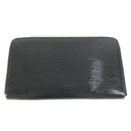 LOUIS VUITTON Long Wallet Purse M6385N Epi-electric leather black Epi-electric Zippy Organizer