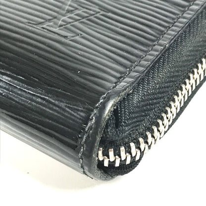 LOUIS VUITTON Long Wallet Purse M6385N Epi-electric leather black Epi-electric Zippy Organizer