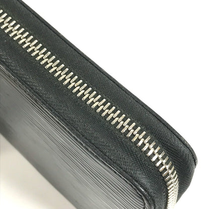 LOUIS VUITTON Long Wallet Purse M6385N Epi-electric leather black Epi-electric Zippy Organizer