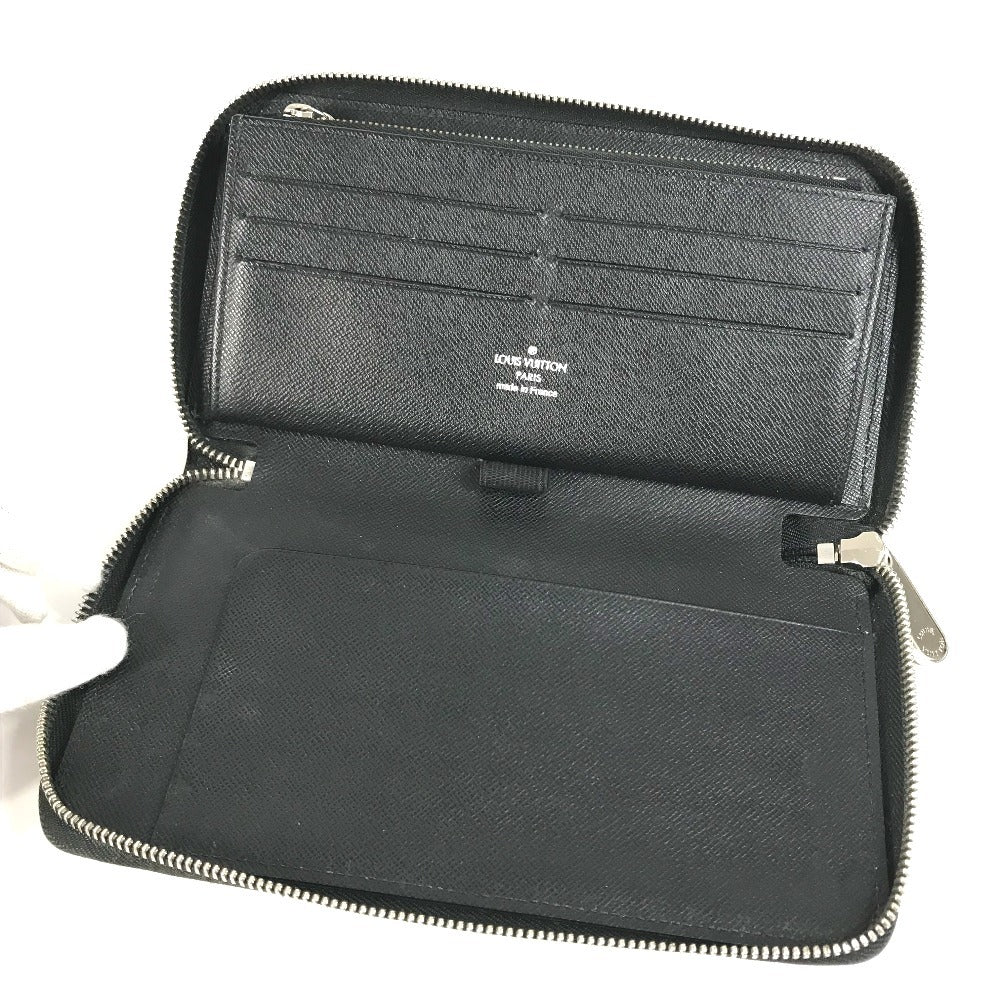 LOUIS VUITTON Long Wallet Purse M6385N Epi-electric leather black Epi-electric Zippy Organizer