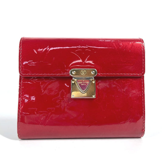 LOUIS VUITTON Trifold wallet M91979 Monogram Vernis Red Monogram Vernis Portefeuille Koala