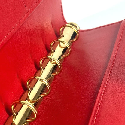 LOUIS VUITTON Notebook cover R21016 Monogram Vernis Canvas Red Monogram Vernis Agenda PM Agenda PM