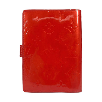 LOUIS VUITTON Notebook cover R21016 Monogram Vernis Canvas Red Monogram Vernis Agenda PM Agenda PM