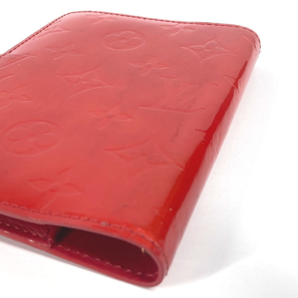 LOUIS VUITTON Notebook cover R21016 Monogram Vernis Canvas Red Monogram Vernis Agenda PM Agenda PM