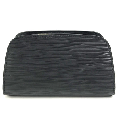 LOUIS VUITTON Cosmetics Pouch M48442 Epi Leather black Epi Dauphine PM