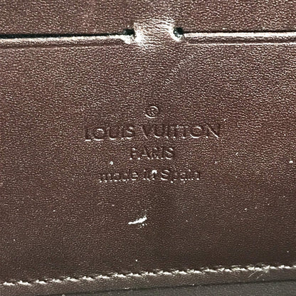 LOUIS VUITTON Long Wallet Purse M93522 Monogram Vernis Canvas purple Monogram Vernis Zippy wallet