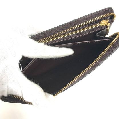LOUIS VUITTON Long Wallet Purse M93522 Monogram Vernis Canvas purple Monogram Vernis Zippy wallet