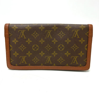 LOUIS VUITTON Clutch bag M51812 Monogram canvas Brown Monogram Pochette Dam PM