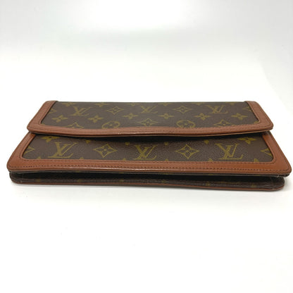 LOUIS VUITTON Clutch bag M51812 Monogram canvas Brown Monogram Pochette Dam PM
