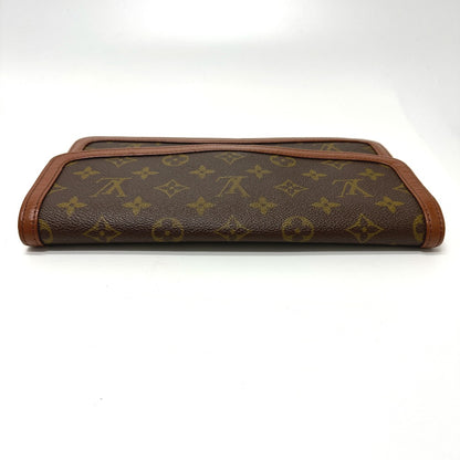 LOUIS VUITTON Clutch bag M51812 Monogram canvas Brown Monogram Pochette Dam PM