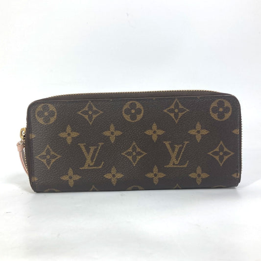 LOUIS VUITTON Long Wallet Purse M61298 Monogram canvas pink Monogram Portefeuille Clemence
