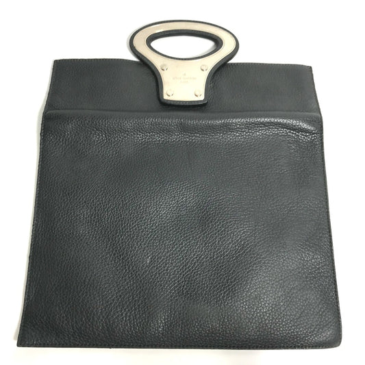 LOUIS VUITTON Clutch bag M48811 Taurillon Clemence Leather black Bag portfolio