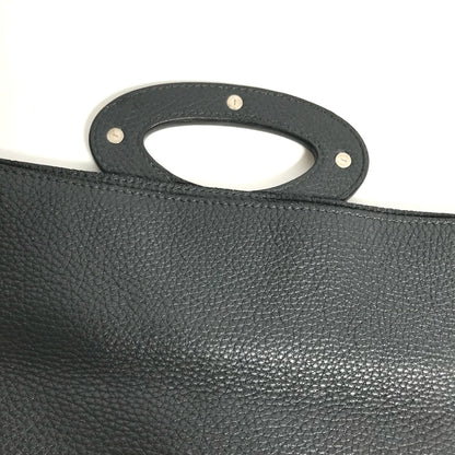 LOUIS VUITTON Clutch bag M48811 Taurillon Clemence Leather black Bag portfolio