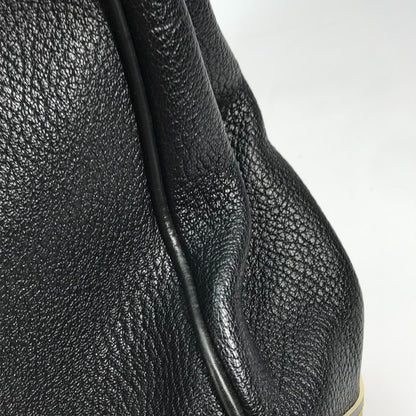 LOUIS VUITTON Handbag M95650 Suhari leather black Suhari Majesty Women Used Authentic