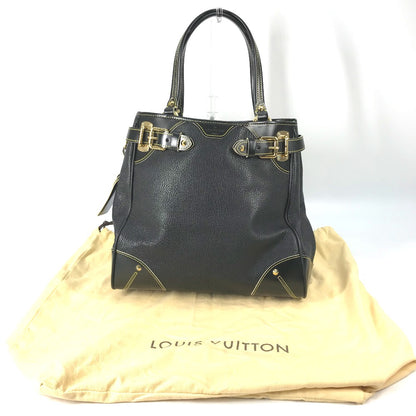 LOUIS VUITTON Handbag M95650 Suhari leather black Suhari Majesty Women Used Authentic