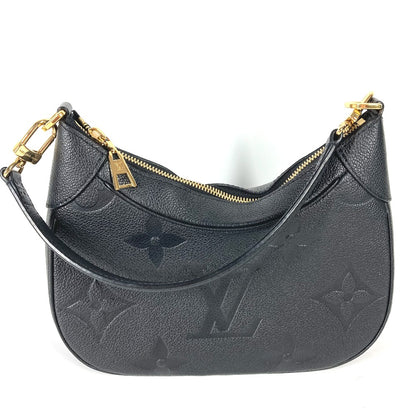 LOUIS VUITTON Shoulder Bag M46002 Monogram Ann Platt Leather black Monogram Ann Platt Bagatelle NM Women Used Authentic