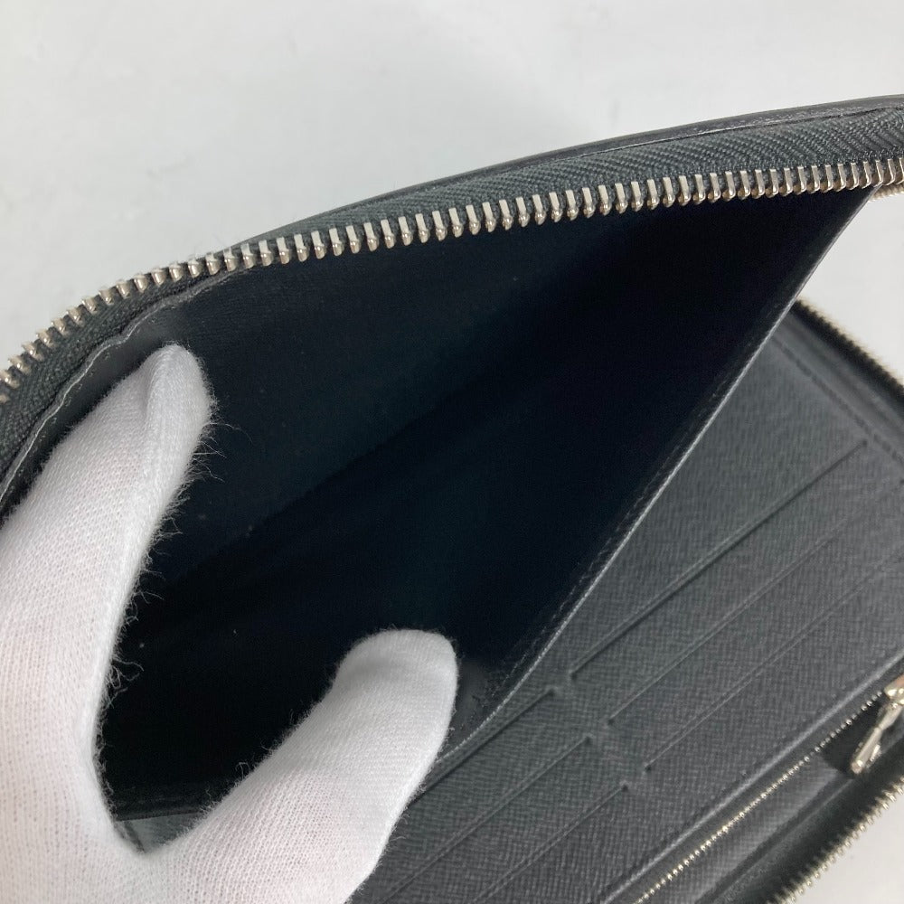 LOUIS VUITTON Long Wallet Purse M62643  Epi Leather black Epi Zippy Organizer NM